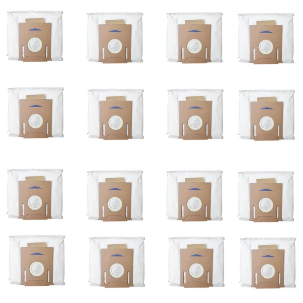 

for ECOVACS DEEBOT OZMO T8 T8 AIVI Robot Vacuum Cleaner High Capacity Leakproof Dust Bag Replacement Accessories, 16PCS