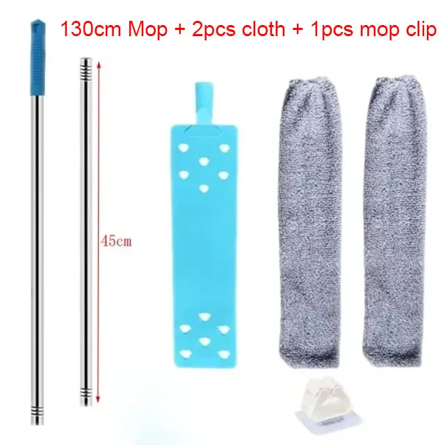 UltraReach Dust Mop & Cleaner - Long Handle Dust Removal Tool for Floors, Ceilings, & Furniture