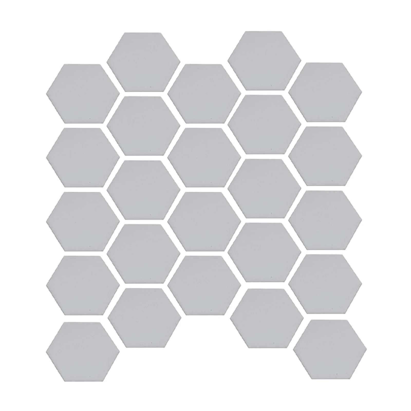 46*40*23mm Wall Stickers Plastic 3D Art Tile Decal Decor Hexagon Home Living Room Mirror Room Wall Sticker