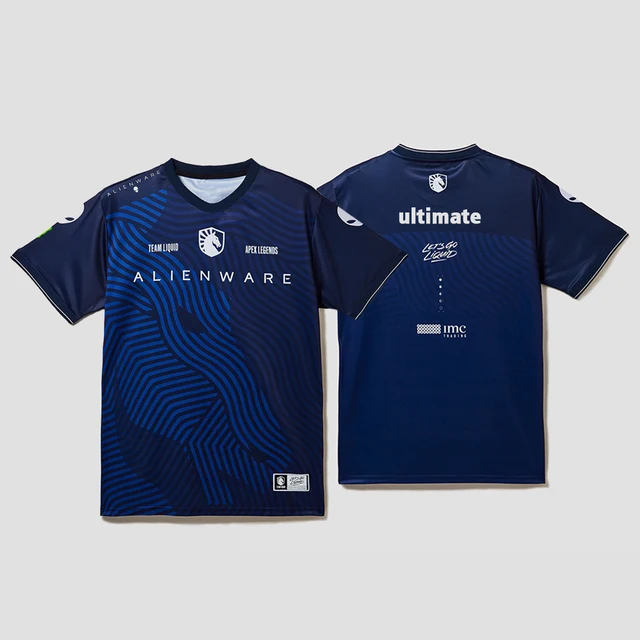 Team Liquid 2025 CS2 jersey CSGO esports team training uniforms major Twistzz custom t-shirts unisex loose gym sports tops 2