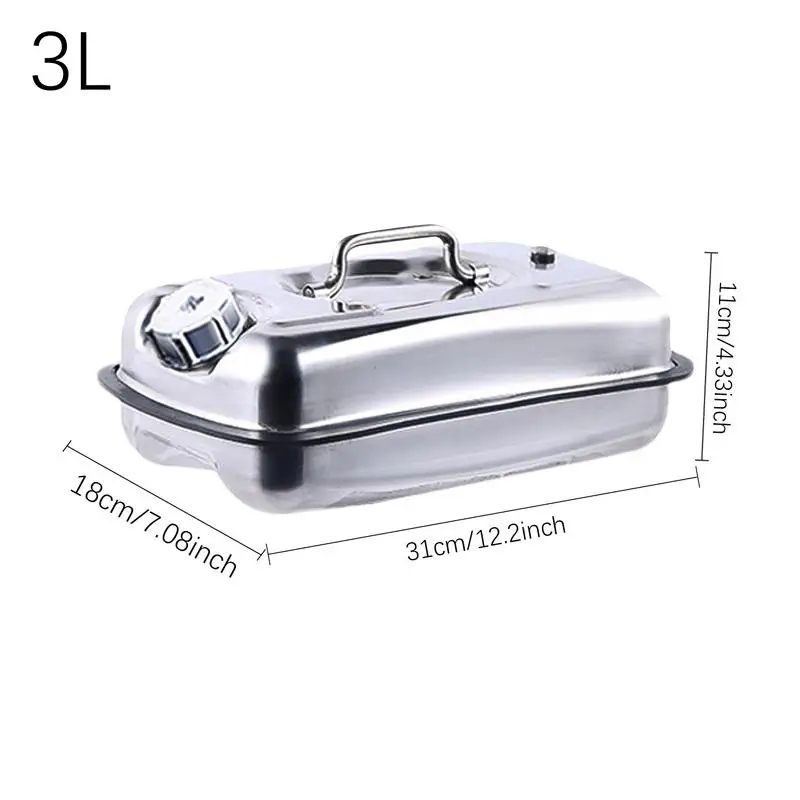 Spill Proof Fuel Container Vehicle Gasoline Carrying Tank Thickened Safe for Car petrol can,motorcycle fuel container