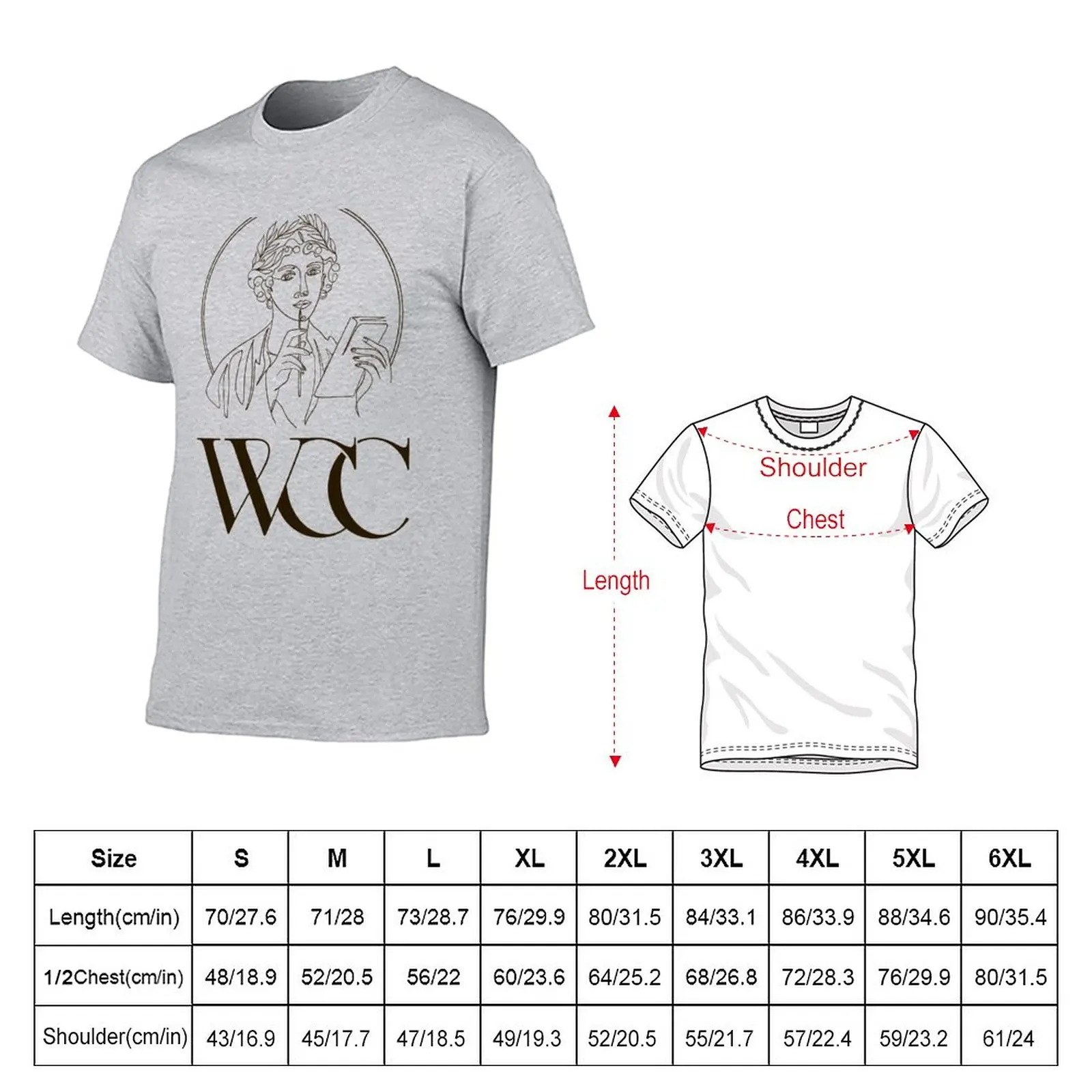 Фото WCC Sapphire O (Темный принт), футболка на заказ, изящная винтажная Милая одежда, мужская футболка №2