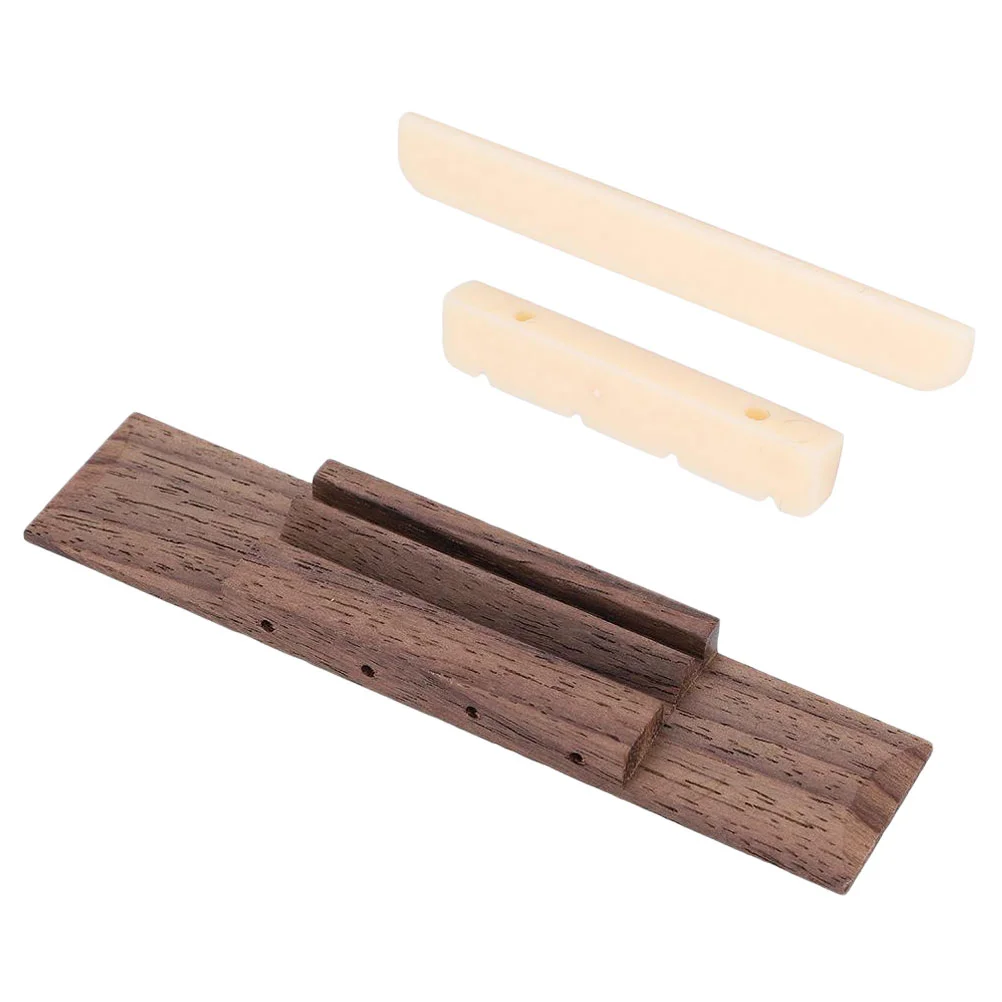 

Ukulele Ponticello Bridge Nut Part Accessory Parts Replacement Saddle Wooden Instrument Repair Accessories