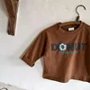 Trendy Contrast T-shirt Child New Design Cartoon Long Sleeve Tops Boys Baby Spring Autumn Fashion Pure Cotton Bottoming Shirt 3