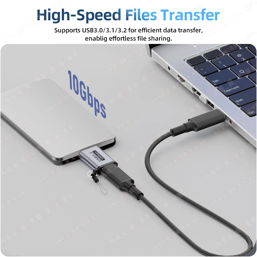 Enhanced Title: 

Type-C Female to Micro-B USB3 Hard Drive Adapter Cable