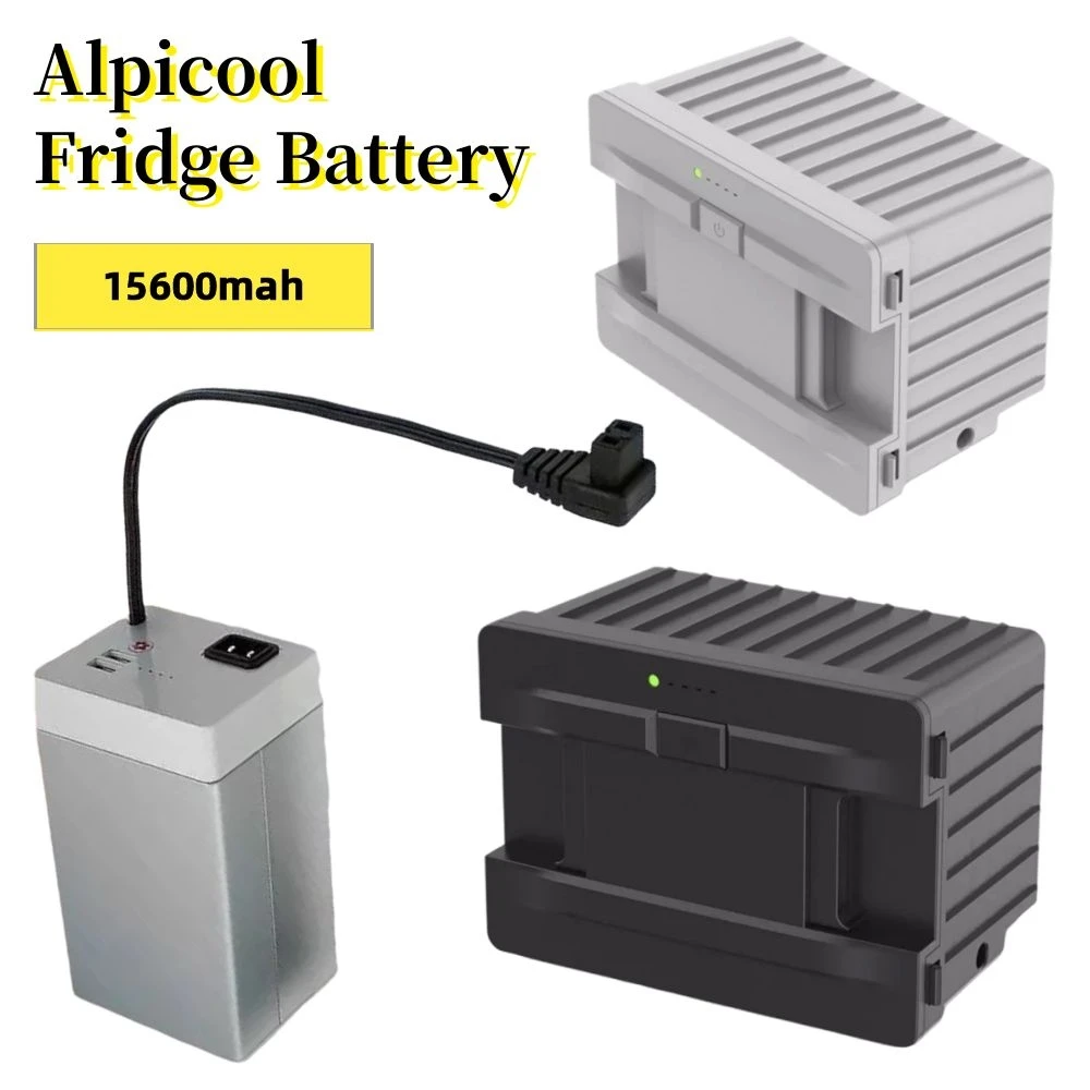 Alpicool Portable Car Refrigerator External lithium battery Built in