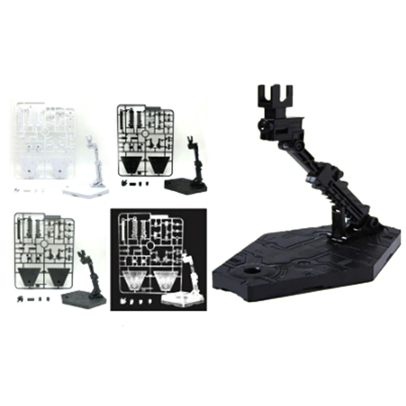 

1x Action Figure Base Adjustable Display Stand Support Bracket for 1/144 HG/RG