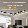Set Led Track Light Ceiling Lamp AC165-264V 10W 20W 30W 40W Floodlight COB Rails Spot Track lighting Fixture for Home Decoration 5