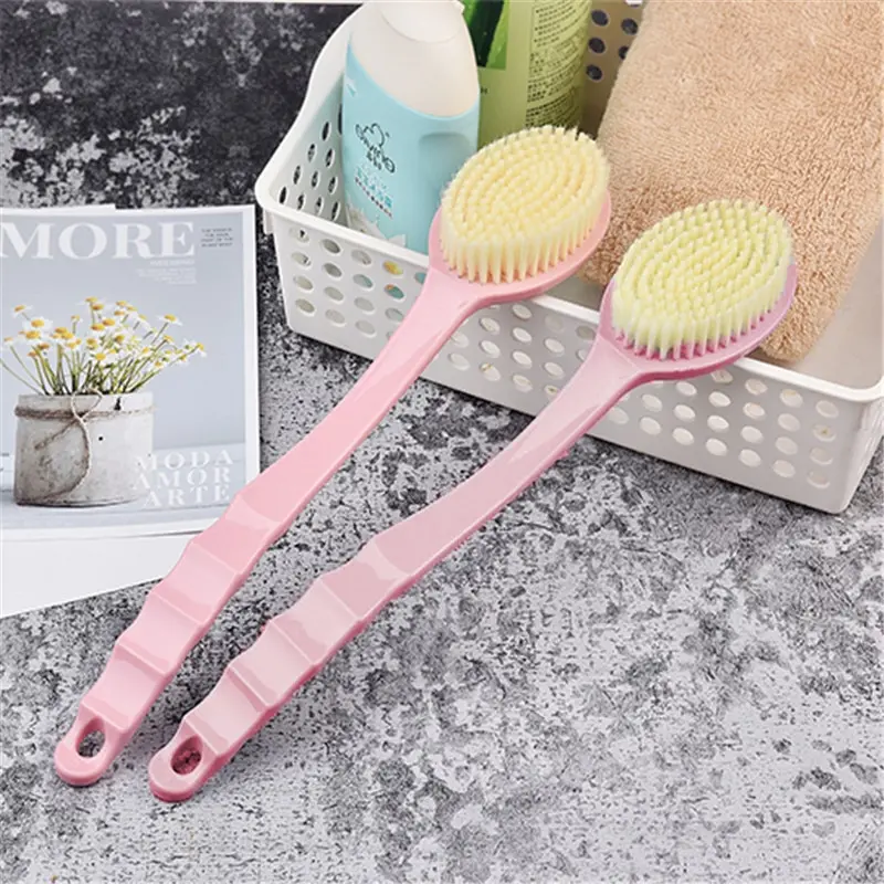 1 pz rosa spazzola da bagno spazzola per la pulizia della casa