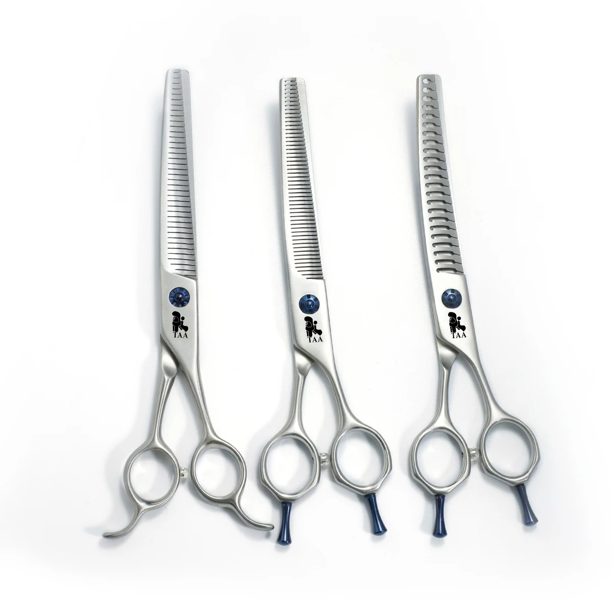 犬用グルーミングはさみセット、ヘアカットカラフルハサミクリッパー歯