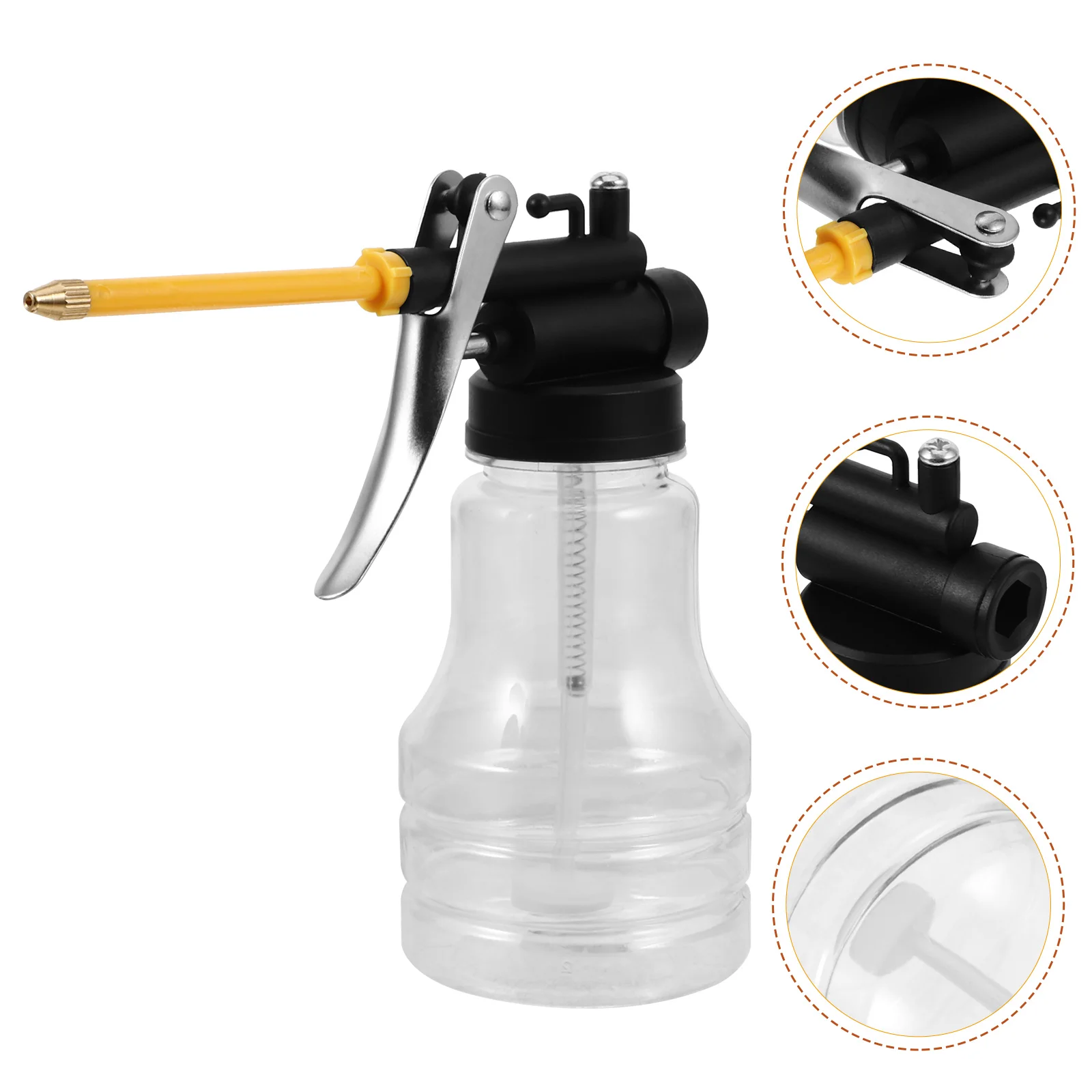 

Oil Pot Cans with Spout Container for Engine Catch Oiler Pump Plastic Bottle Car Containers