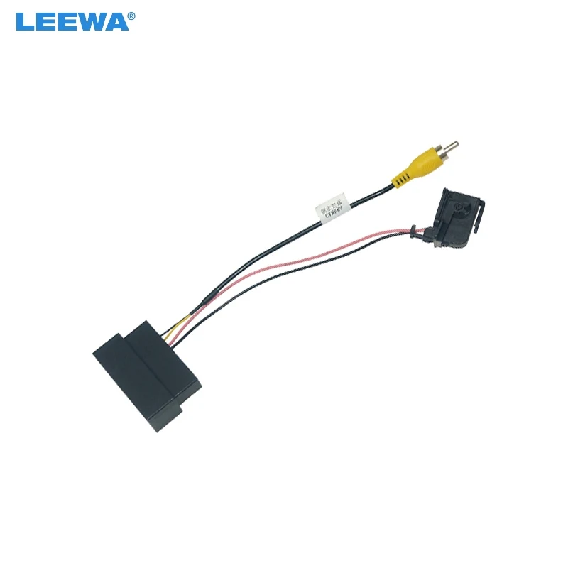 

LEEWA автомобильная парковочная камера заднего вида, видеокабель-конвертер для Mazda 3, аудиоблоки, провода с проводом для парковки