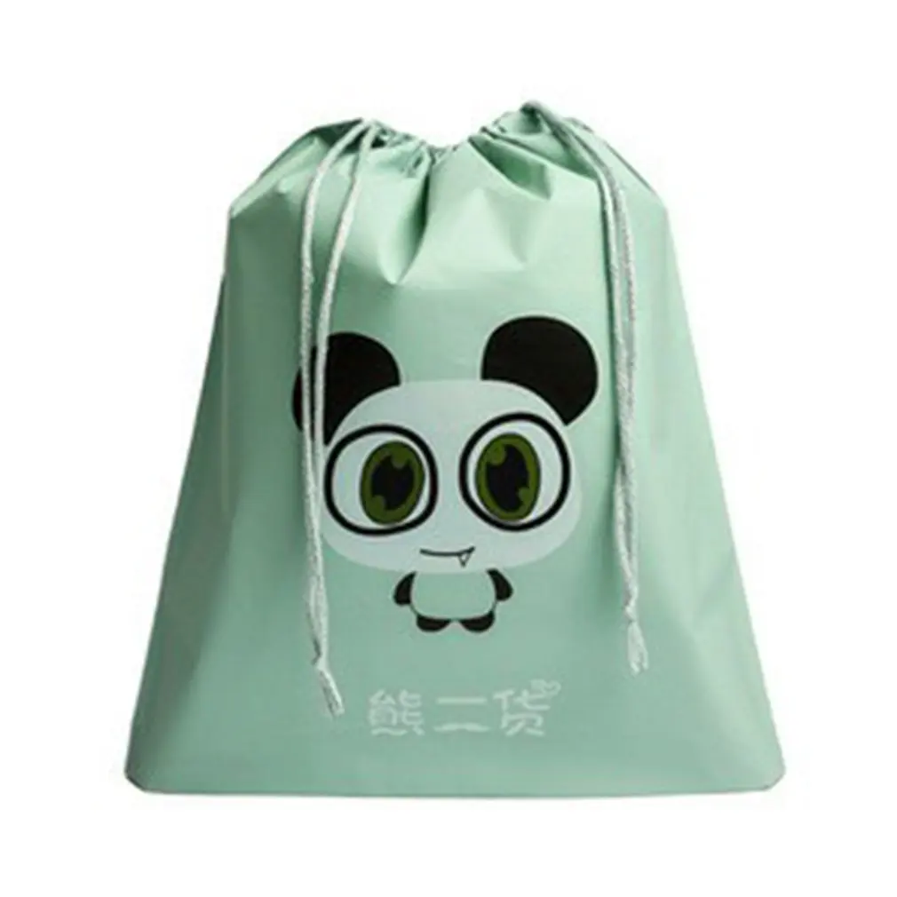Waterproof Storage Travel Bag Cartoon Drawstring Bag Drawstring