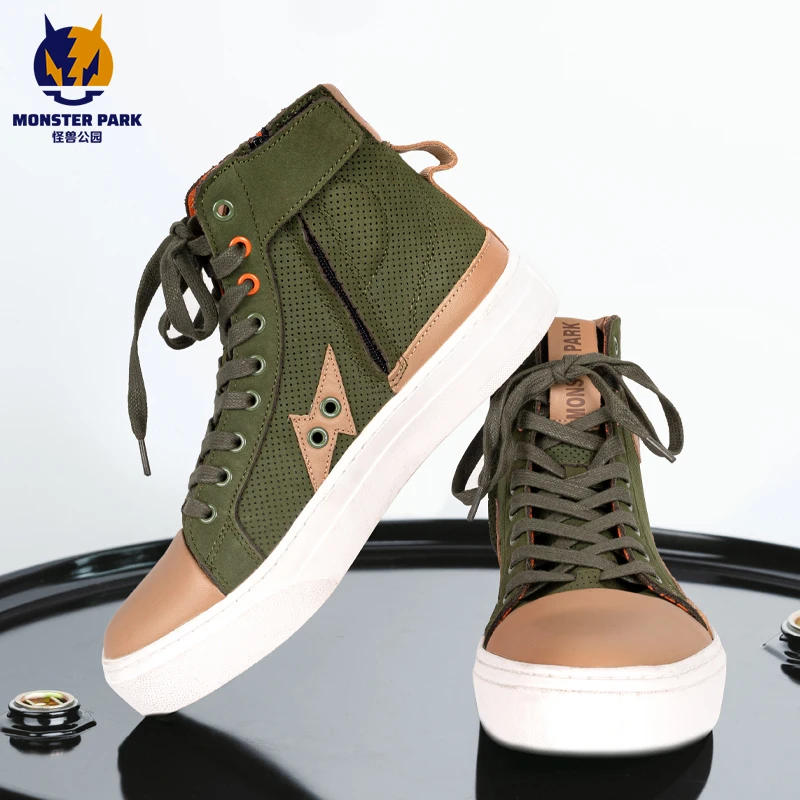 Motorcyclist Boots Wear-Resistant Men and Women For 4 Season Botas De Moto Motorcycle Shoes Riding boots Breathable sports shoes safety shoes motorcycle shoes motorcycle boots