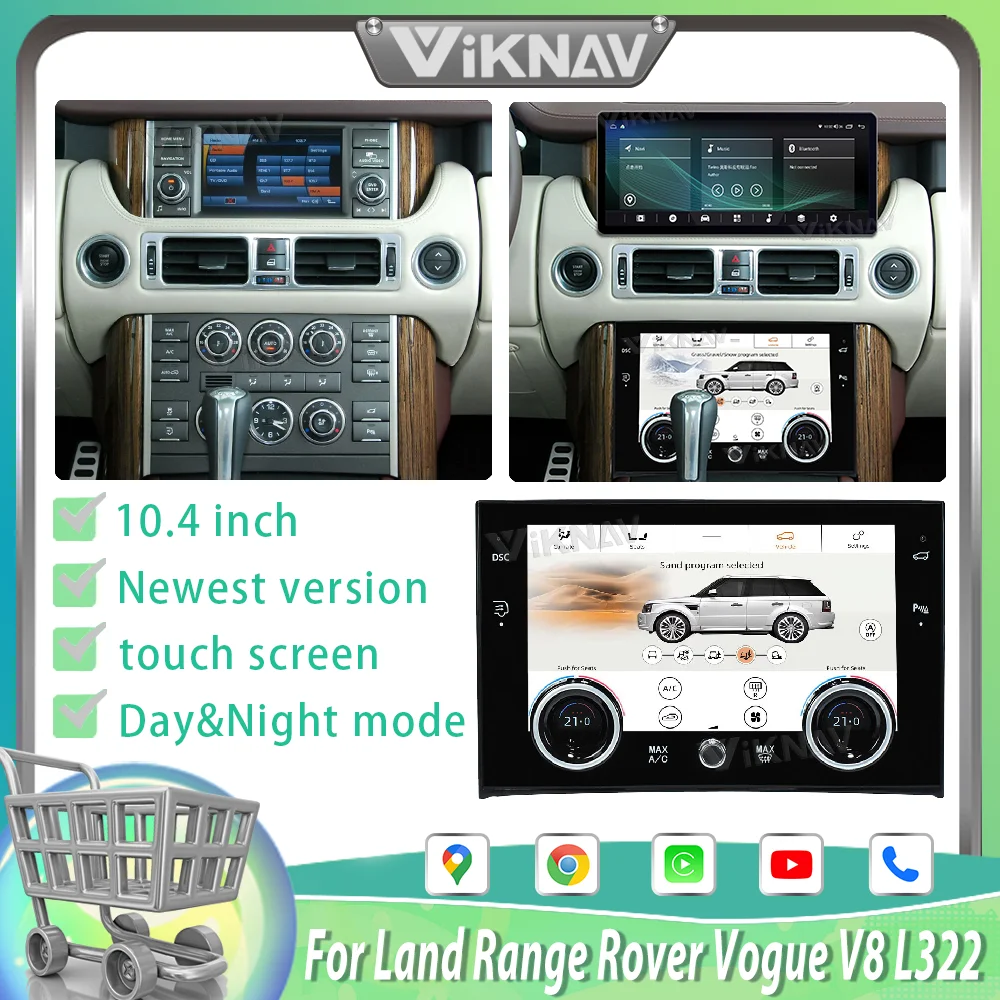 ac panel Climate control Board For Land Range Rover Vogue V8 L322 2002