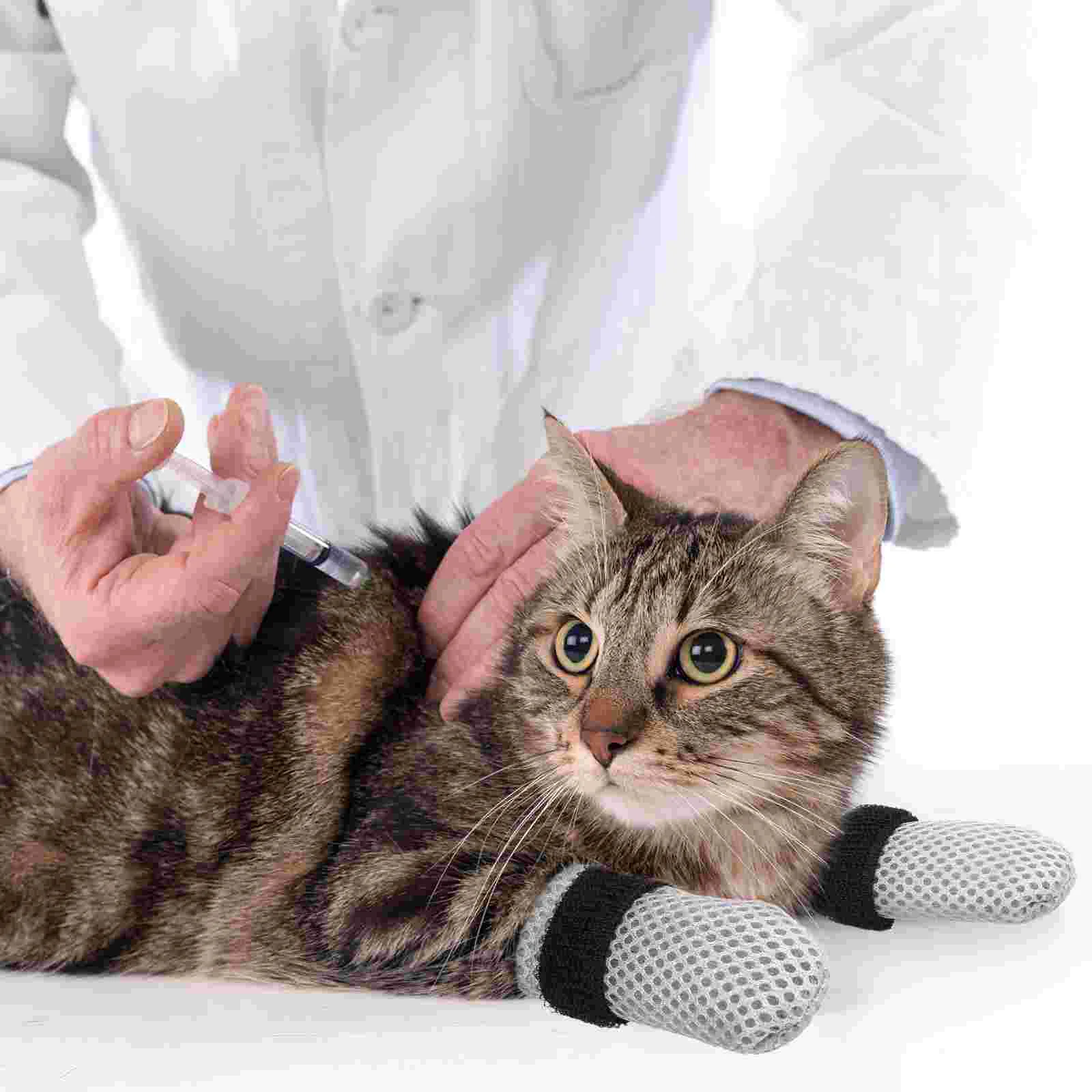 

Cat Shoes Socks for Foot Sleeves Booties Claw Caps Cats Nail Kitten Feet Covers