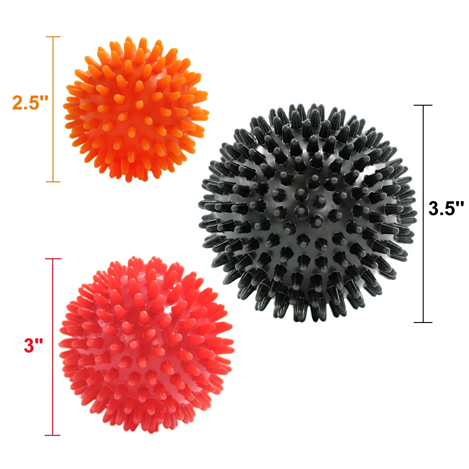 Fascia Ball Point Pvc Massage Shoulder And Neck Prick Ball Yoga Relaxation Hedgehog Yoga Exercise Fitness