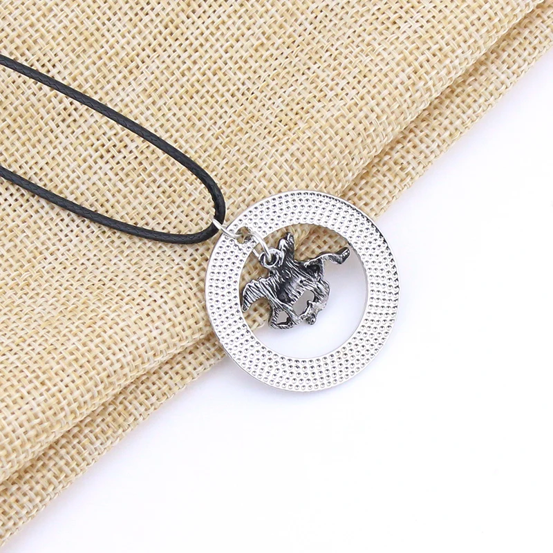 Fashion Jewelry Charm Percy Jackson CAMP HALF Blood Flying Horse Pendant Necklaces Men Women Gifts