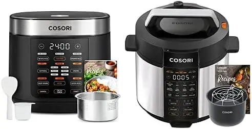 Rice Cooker 10 Cup Uncooked Rice Maker with 18 Cooking Functions Electric Pressure Cooker, 9-in-1 Multi Cooker,