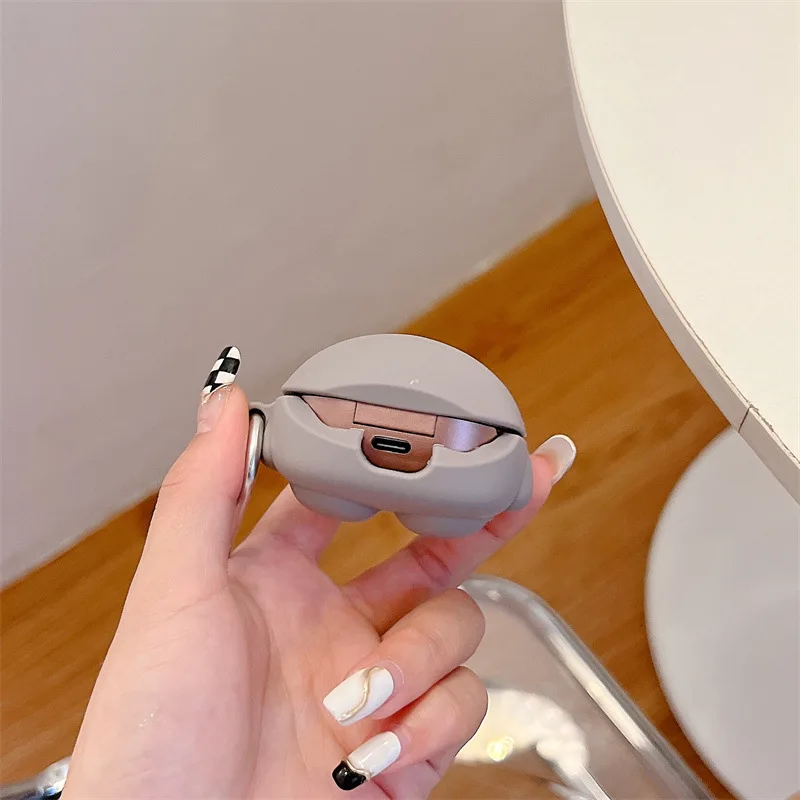 Фото Чехол для Samsung Galaxy Buds 2/Live/Pro, с 3d-изображением милого поросенка, кролика №5