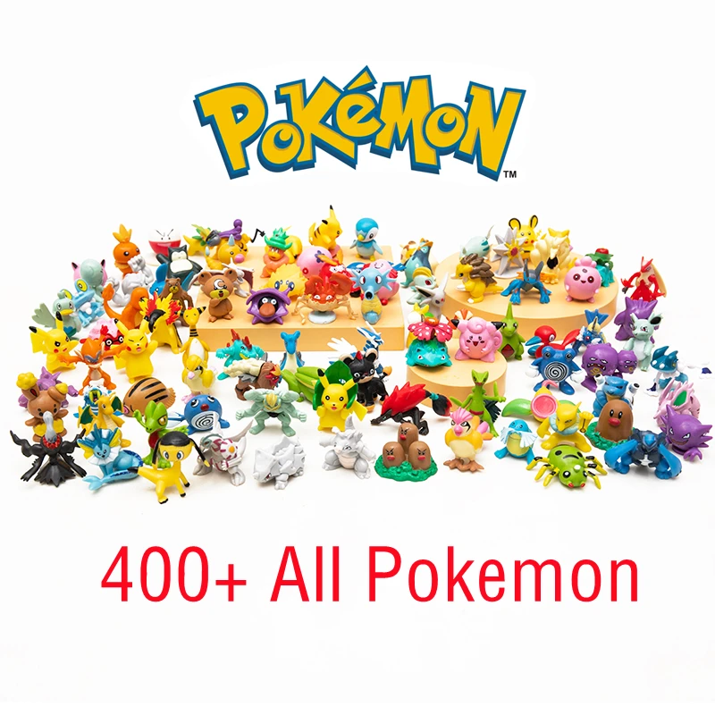 New 144 Pcs Pokemon Figures Model Lot Bulk Buy Different Styles Pikachu  Anime Figure Dolls Kawaii Toys Birthday Gift - AliExpress