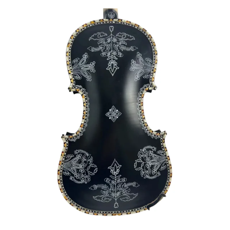 Deluxe fancy Norwegian fiddle 4/4 violin 9 strings Hardanger fiddle violin