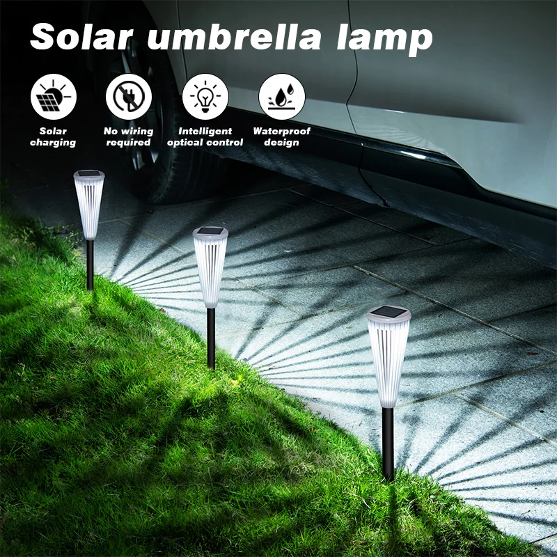 

Solar Hollow Out Lawn Light Outdoor LED Landscape Pathway Lamp Waterproof Lighting White/Warm Patio Yard Walkway Decor