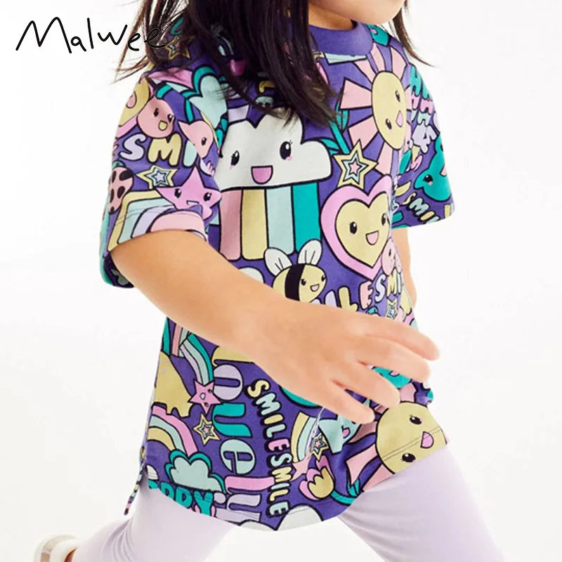 

Детская рубашка с коротким рукавом и принтом, с коротким рукавом