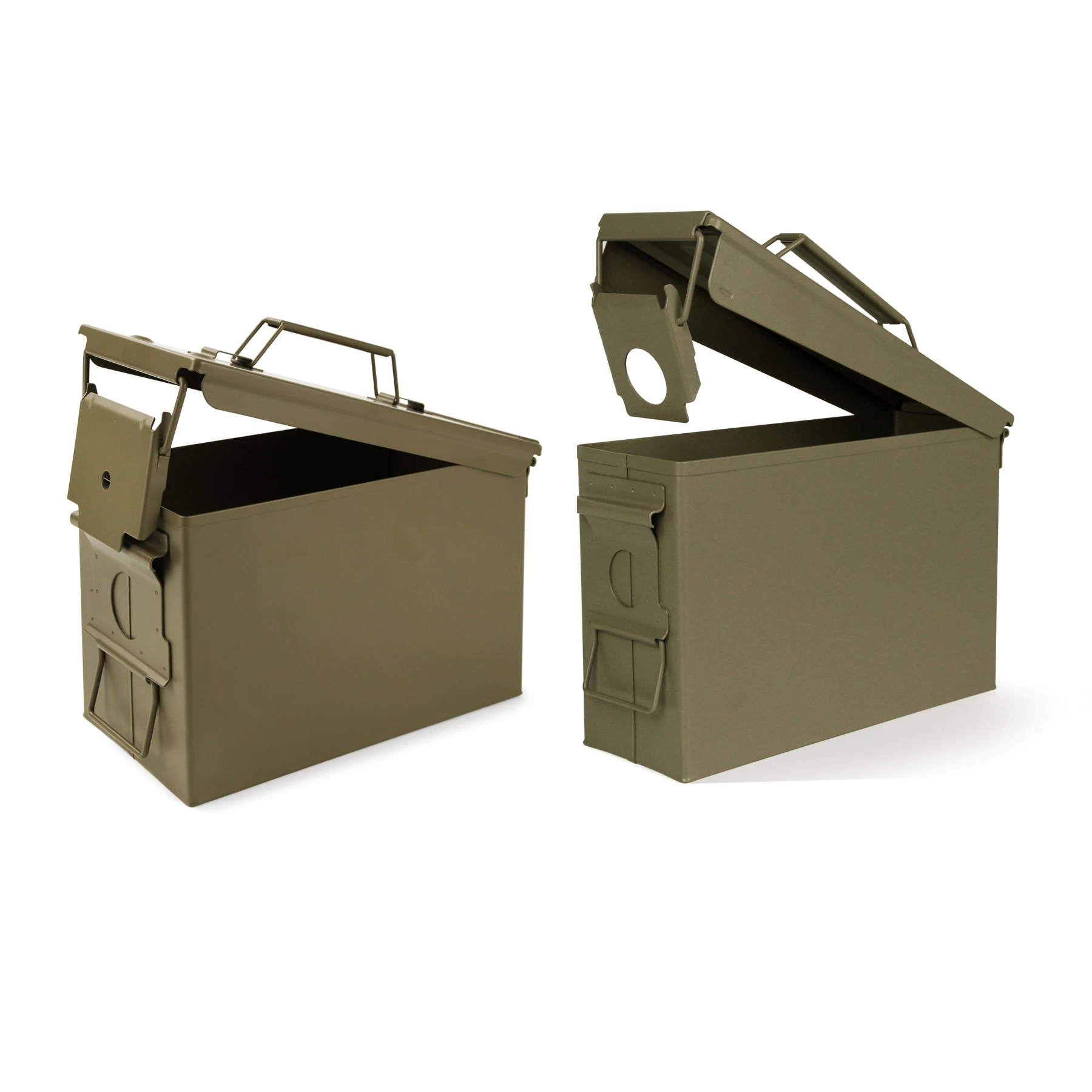  GUGULUZA Metal Ammo Can .30 and .50 Cal 2-Pack