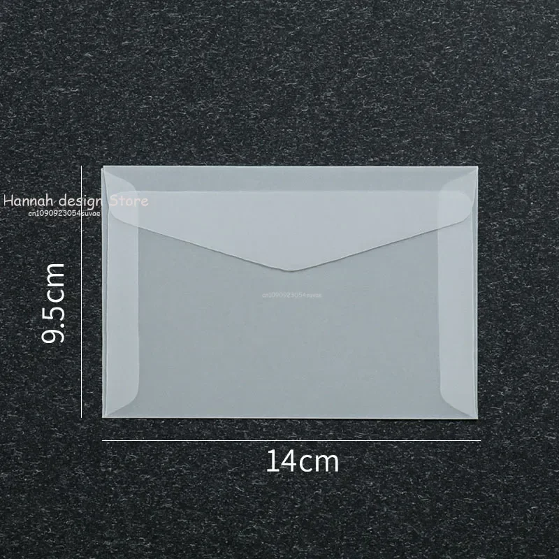 10pcs Transparent Sulfuric Acid Paper Envelope Vintage Wedding Postcard Invitation Card Storage Translucent Blank Envelope kraft paper envelopes mailing envelopes mini envelopes