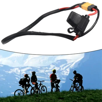Ebike 배터리 전원 케이블, 14AWG 방전 와이어, XT60 고온 저항, 전기 자전거 리튬 배터리 컨트롤러 Fus