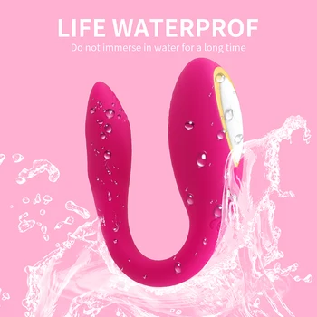 Wearable Clitoris Panties Vibrator 10 Vibrating Modes Wireless Remote Control Clit Stimulator U Shape Massager Sex Toy for Women 6