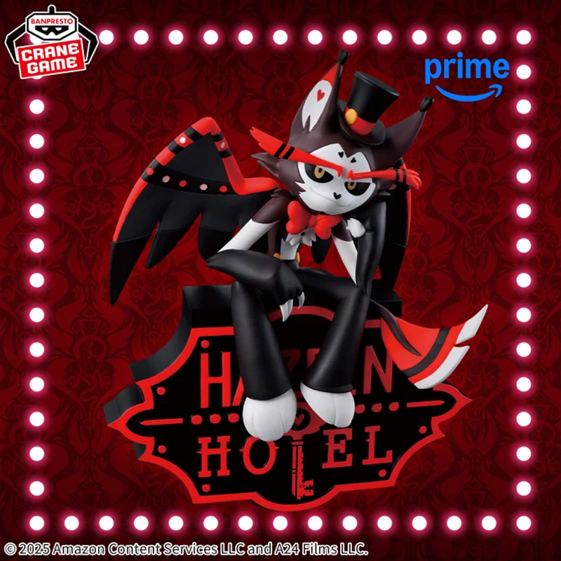 Genuine Original Bandai Banpresto Hazbin Hotel Husk Angel Dust