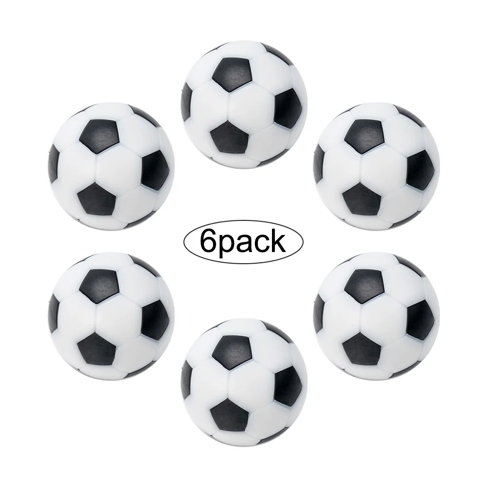 Foosball Fussball Abco Tech 6 Pack 32Mm Mini Palline Di Ricambio Per Biliardino Kicker Ball Per Gioco Di Calcio Da Tavolo
