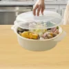 Drinkable and Rotatable Vegetable Basket for Home Hot Pot Ingredients Vegetable and Fruit Platters Safe Materials 2