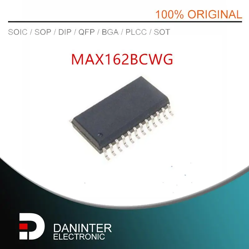 

MAX162 MAX162BCWG SOP24 2PCS/LOT