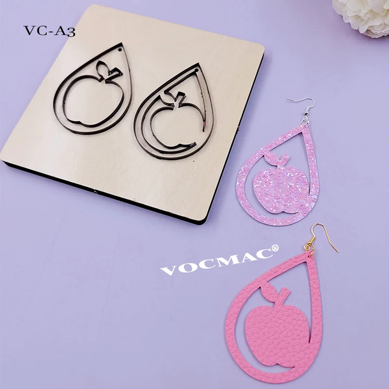 

Earrings-VC-A3 Wood Mold Scrapbooks Are Compatible With Most Die-Cutting Machines