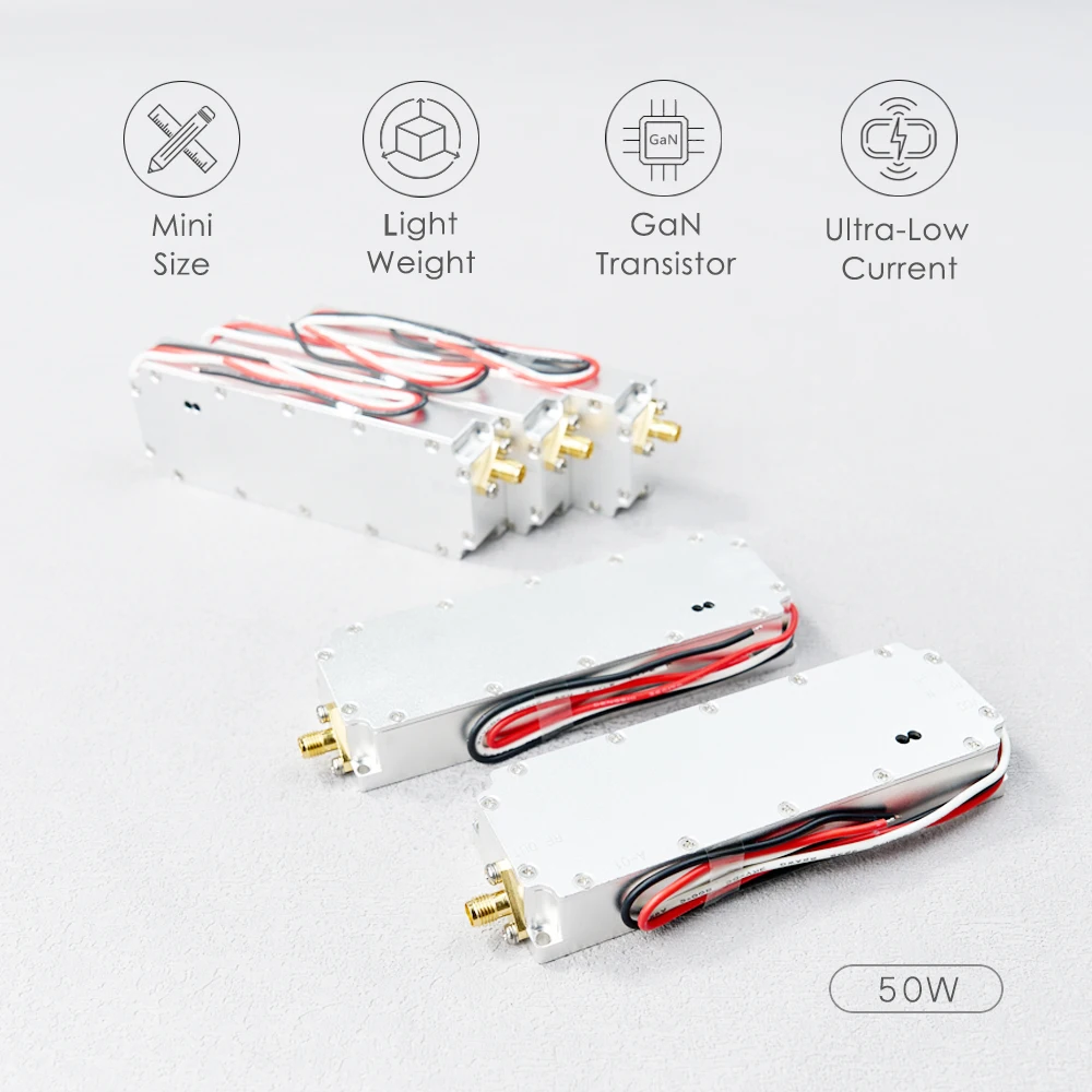 200-300MHz 50W GAN Module Power Amplifier RF Signal Module Signal Sweep Source