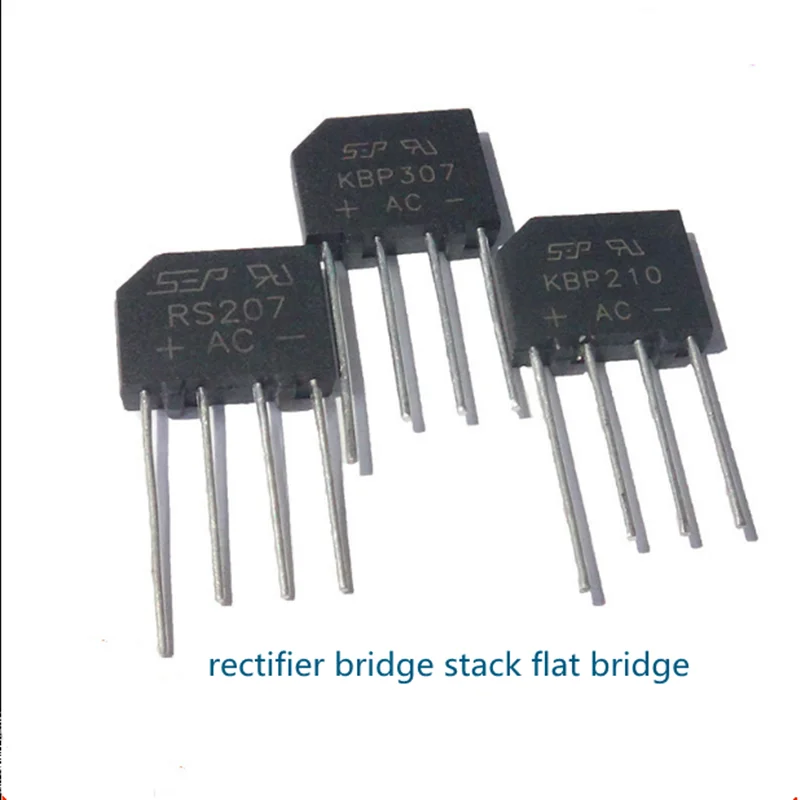 5PCSNEWRectifierBridgePileFlatBridgeRS206RS207RS307RS308