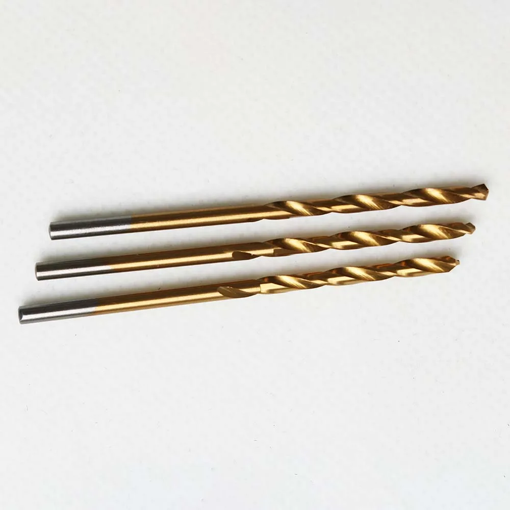10PCS Drill Bit Set High Speed Steel Twist Drill Set Metal Punching Tool WoodworkingTools 1-10MM drill bit set