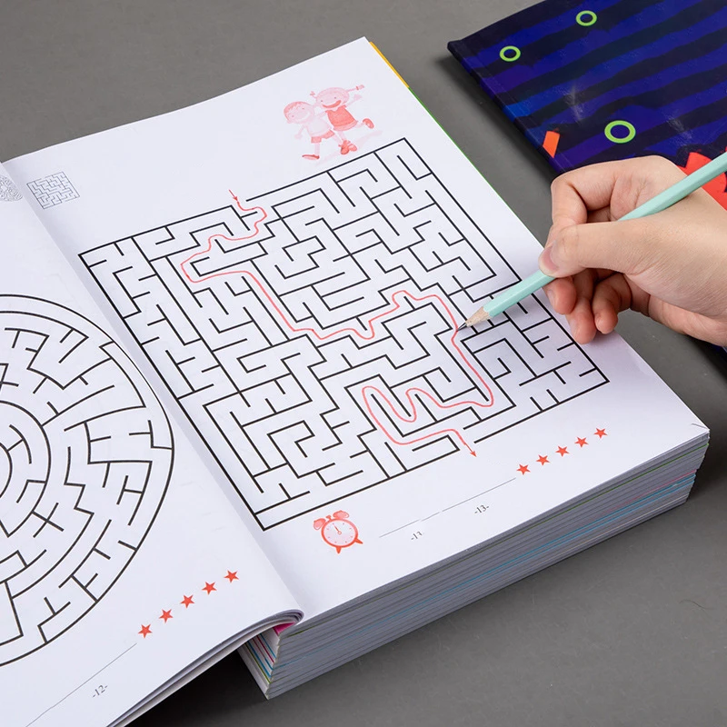 Children’s Maze Game Book – Educational Early Learning Toy 1