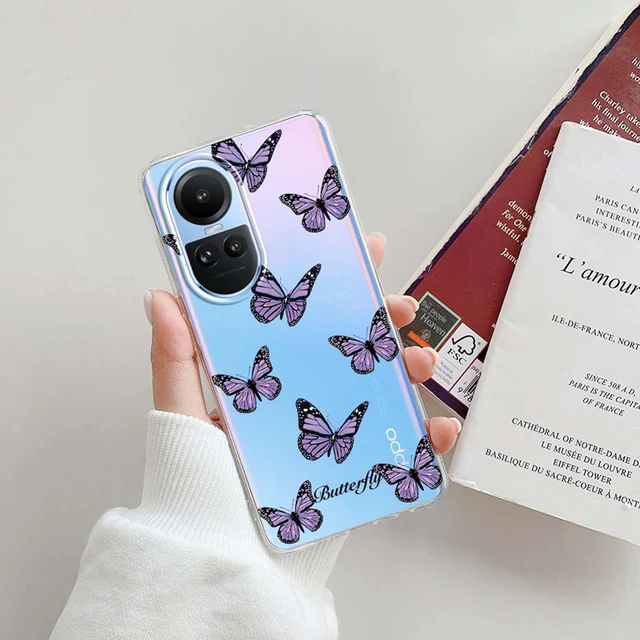 Funda y Protector para OPPO Reno 10 - 10 Pro 5G Reforzada Antichoques  Antigolpes Tpu Lisa Silicona Gel