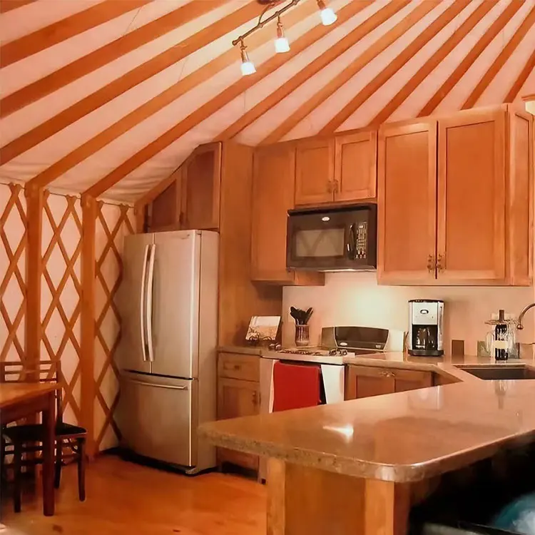 Luxury Four-Season Mongolian Yurt Tent 3