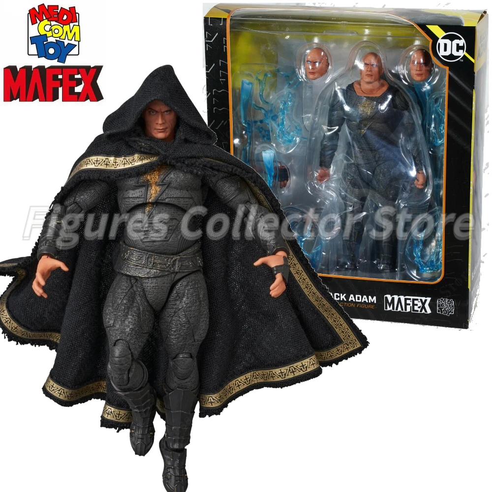 MAFEX Black Adam フィギュア No. 224 MAFEX - Black Adam (2022) #224 - Black Adam — Toy Snowman