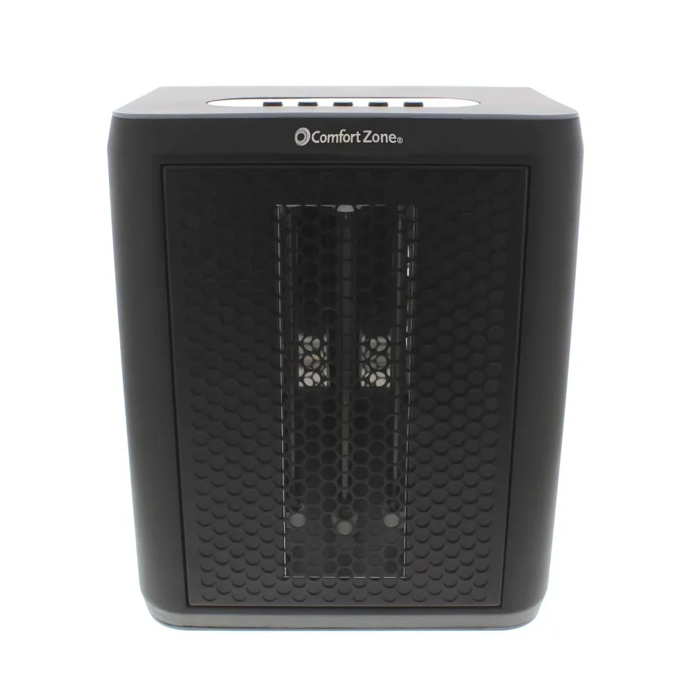

Comfort Zone Infrared Electric Portable Desktop Space Heater, Black