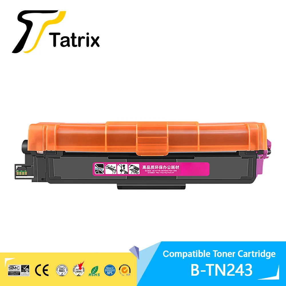 Tatrix Premium Compatible Laser Color Toner Cartridge TN243 for HL-L3210CW/HL-L3230CDW/HL-L3270CDW/DCP-L3510CDW/DCP-L3550CDW