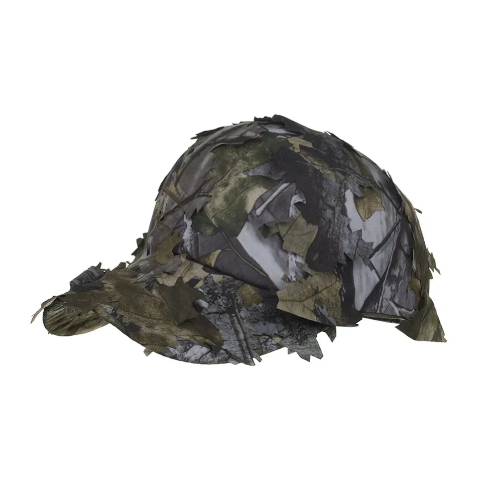 Sniper Hunter Camouflage Hat Tactical Camo Baseball Cap Men Soldiers Combat Flat Hat Hunting Wargame Shooting Fishing