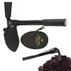 New Folding Survival Shovel Mini Lightweight Steel Trenching Tool Shovel With Oxford Cloth Bag For Garden Mountain Climbing 1