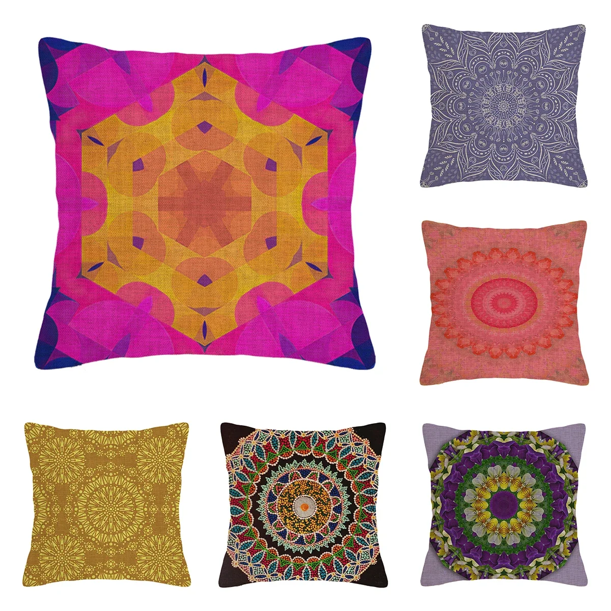 

Home living room modern decoration cushion decoration pillow cover 45*45cm 40x40cm 60x60cm 45x45cm Persian pattern 50x50cm boho