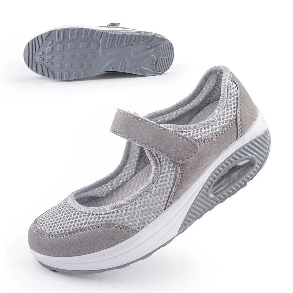 

Women Comfort Walking Nurse Shoes Anti-Slip Breathable Wedges Sneaker for Fitness Walking Nurse Shoes Sneaker Breathable